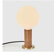Smeda stolna lampa s mogucnosti zatamnjivanja (visina 28 cm) Knuckle – tala
