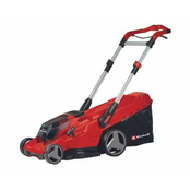 Einhell Professional cordless lawnmower RASARRO 36/42, 36Volt (2x18V) (red/black, 2x Li-ion battery 5.2Ah)