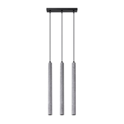 Sollux SL.1272 - Luster na sajli PASTELO 3xG9/8W/230V beton