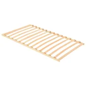 Vidaxl Lamelni podstavek Rjava 120 x 190 cm Trda bukovina