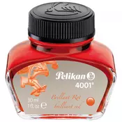Tinta za nalivpero bočica 30ml 4001 Pelikan 301036 crvena