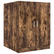 Vidaxl omara za pralni stroj dimljeni hrast 71x71,5x91,5 cm