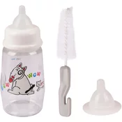 FLAMINGO Bocica za mlijeko Akela, s rezervnom dudom i cetkom za pranje 140ml