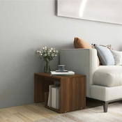Bocni stolic smeda boja hrasta 59x36x38 cm konstruirano drvo