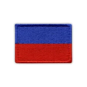 shumee Našitek zastave Echo - samolepilna podlaga - vezen našitek/značka/emblem
