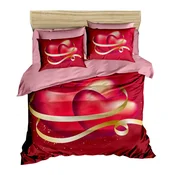 Lessentiel Maison Komplet posteljina 153, 200x220cm, Crveno-roze