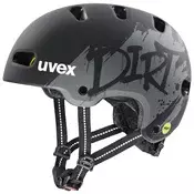 Uvex KID 4 STYLE MIPS, dječja biciklistička kaciga, crna S414824