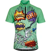 Nakamura COMIC JERSEY, maja o.kr kol, zelena 45380011