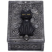Kutija za pohranu Nemesis Now Adult: Gothic - Familiar Spell Box, 13 cm