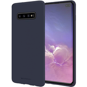 Goospery soft feeling silikonski ovitek za Samsung Galaxy S10 Plus G975 - modra