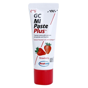 GC MI Paste Plus Strawberry remineralizirajuca zaštitna krema za osjetljive zube s fluoridem za profesionalnu uporabu (Topical Creme with Calcium, Phosphate and Fluoride) 35 ml