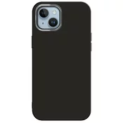 Onasi Satin silikonski ovitek za iPhone 13 Pro - črn