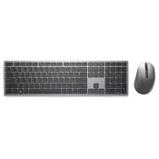 DELL Bežicna tastatura i miš KM7321W Premier siva