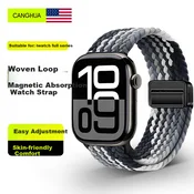 CangHua Zamenska narukvica za pametni sat za Apple Watch S11, Crna
