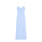 Bershka Obleka svetlo modra