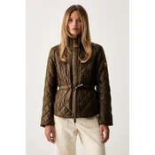 MICHAEL Michael Kors Prehodna jakna MT520IB3SB Khaki Regular Fit
