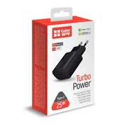 COLORWAY USB adapter za punjenje, Power Delivery prikljucak PPS USB Type-C (25W), crna (CW-CHS033PD-BK)