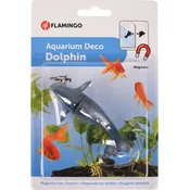 Akvarijska dekoracija delfin magnet 10 cm - Dekoracije