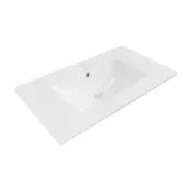 Mexen Atena vgrajna umivalnik v pult 80 x 46 cm, bela - 25018000