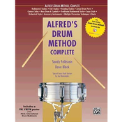 ALFREDS DRUM METHOD COMPLETE WITH VIC FIRTH POSTER