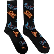 Ozzy Osbourne Nogavice Logos & Bats Black 36-40