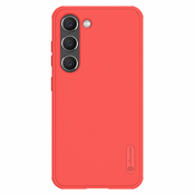 NILLKIN Super Frosted Shield Pro ovitek za Samsung S23 5G, Rdeč