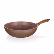 Ponev BANQUET WOK z neprijemljivo površino SMART STONE Brick 28 x 5,3 cm