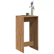 Vidaxl vidaXL Barska miza, Artisan hrast, 51x50x103,5 cm