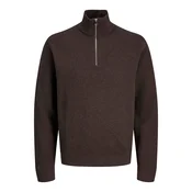 JACK & JONES Pulover JPRBlamilano temno rjava