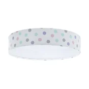 LED prigušiva svetiljka GALAXY KIDS LED/24W/230V sa šarenim tackicama + daljinski upravljac