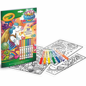 Crayola: Colour &amp, Activity životinjski kutak sa 7 markera