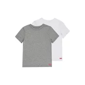 LEVIS Majica, siva, bela