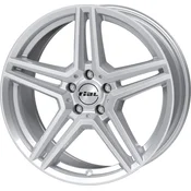 RIAL M10 8x17 5x112 ET58 CB66,6 POLAR-SILBER – alu felga