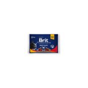 Brit Premium Cat z mesom multipack 4 x 100 g