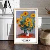 Wallity Dekorativna uramljena slika, 42x62cm, Šarena