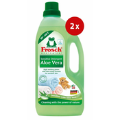 Frosch gel detergent, aloe vera, 1,5 l, 2 kos