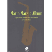 MARIN MARAIS ALBUM POUR SAXOPHONE
