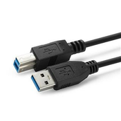 MicroConnect MicroConnect USB3.0 A-B 3m M-M