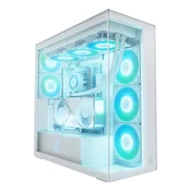 NON ARCTIC Xtender VG ohišje za PC, Premium, E-ATX, Vertikalno GPU montiranje, Bela
