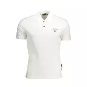 NAPAPIJRI Muška polo majica NP0A4GB4-ELBAS-JERSEY_BIANCO_002, Bela