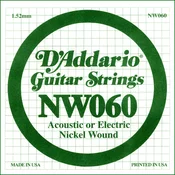 DAddario NW 060