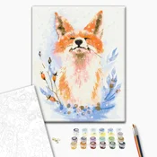 Slika za samostalno slikanje - Dreamy Fox 40x50