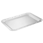 EME POSATERIE Pladenj Traforato 38x27cm / pravokoten / inox