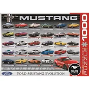 EuroGraphics Razvoj sestavljanke Ford Mustang 1000 kosov