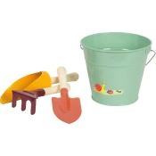 Komplet ročnih lopat z vedrom Tiny Garden - 1 set.