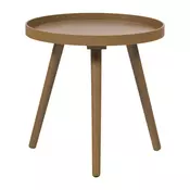 Okrogla stranska mizica o 41 cm Sasha – WOOOD