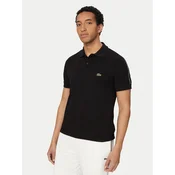 Lacoste Polo majica PH0897 Črna Regular Fit
