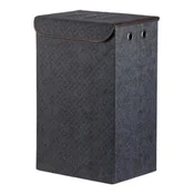 Autronic Koš za perilo Laundry basket - fabric with lid, blue color (DT3009 BLUE)