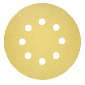 Brusni papir Bosch C450 125 mm, 8 rupa G240 50/1 Standard