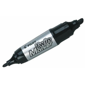 PILOT flomaster TWIN MARKER JUMBO črn